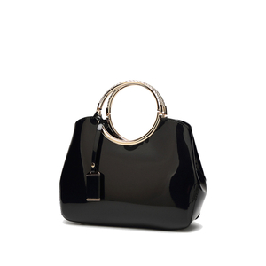 Nouveau sac à main en cuir verni à la mode PU sac à bandoulière femmes luxe bandoulière Chic personnalisation approuvée