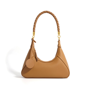 Sac à bandoulière pour femme en cuir de vachette véritable couche supérieure
