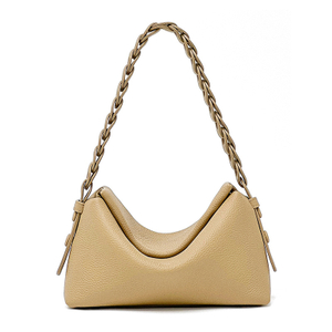 Sac à bandoulière moelleux en cuir véritable pour femme, sac de travail quotidien pour jeunes femmes