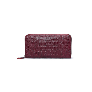 2022 véritable cuir de crocodile design de luxe offre spéciale mode dames sac à main longues femmes portefeuille
