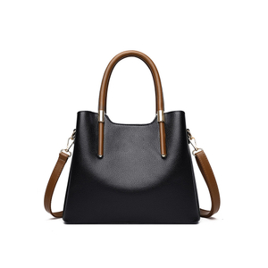 Dernière jeune femme designer galets faux cuir sac à main fourre-tout de luxe 